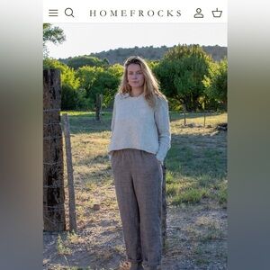 Homefrocks Open Weave Trail Pant